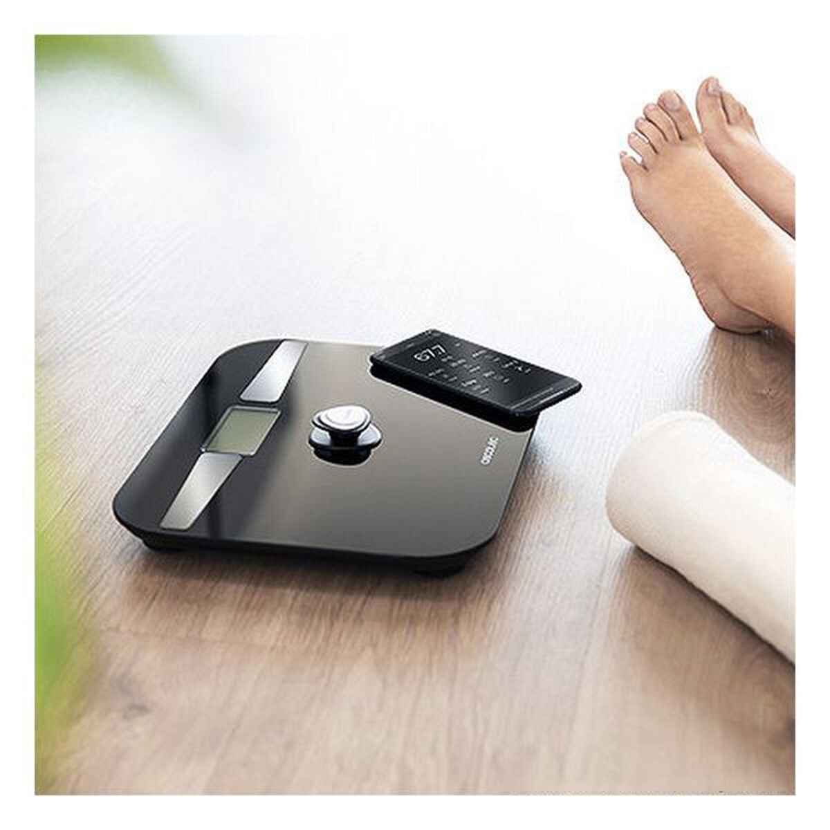 Digital Bathroom Scales Cecotec SURFACE PRECISION 10200 SMART HEALTHY LCD Bluetooth 180 kg Black Tempered Glass 180 kg