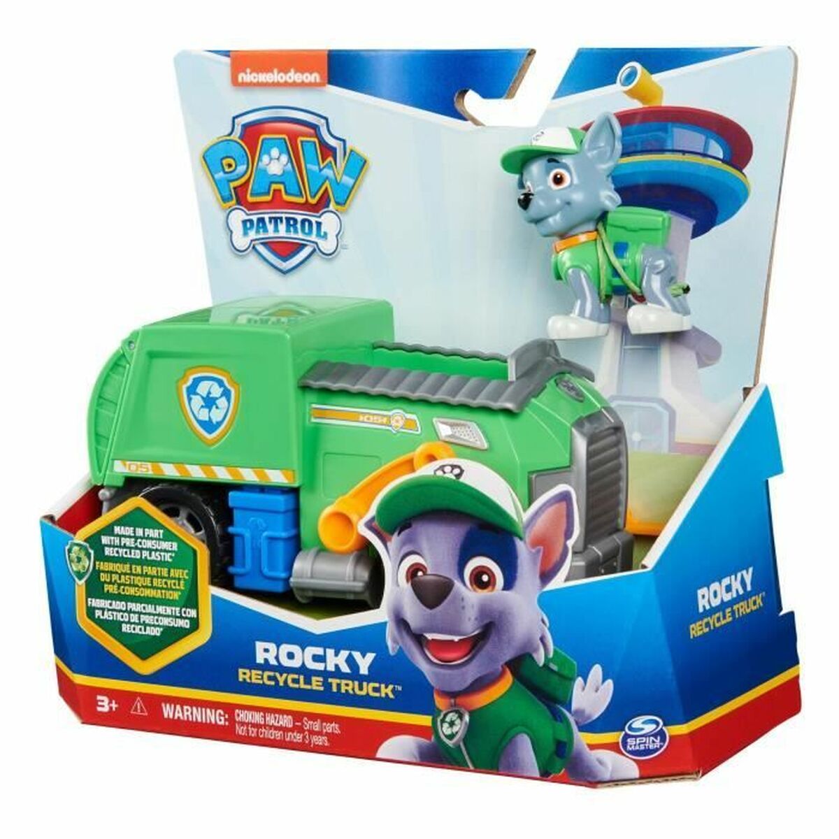 Playset Spin Master Paw Patrol Rocky Black Plastic