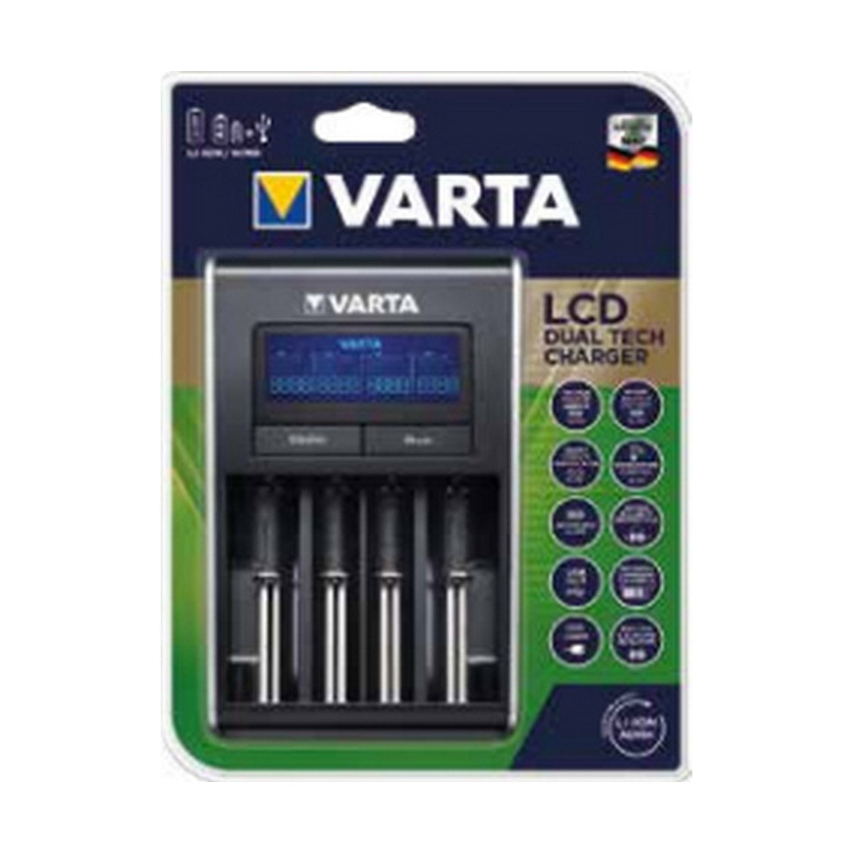 Varta - Charger + Rechargeable Batteries 57676 101 401 AA/AAA