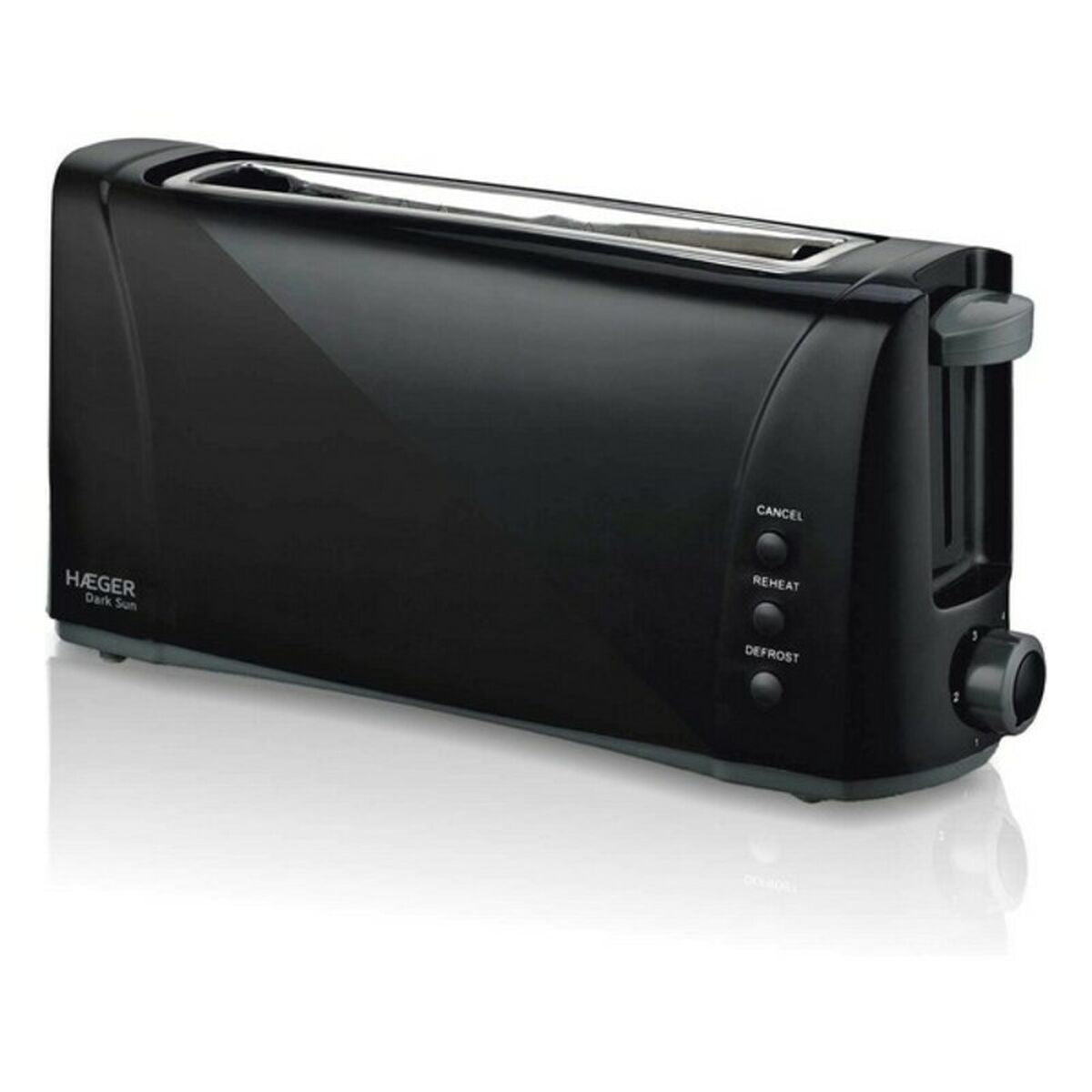 Toaster Haeger TO-100.007A 1000 W Black