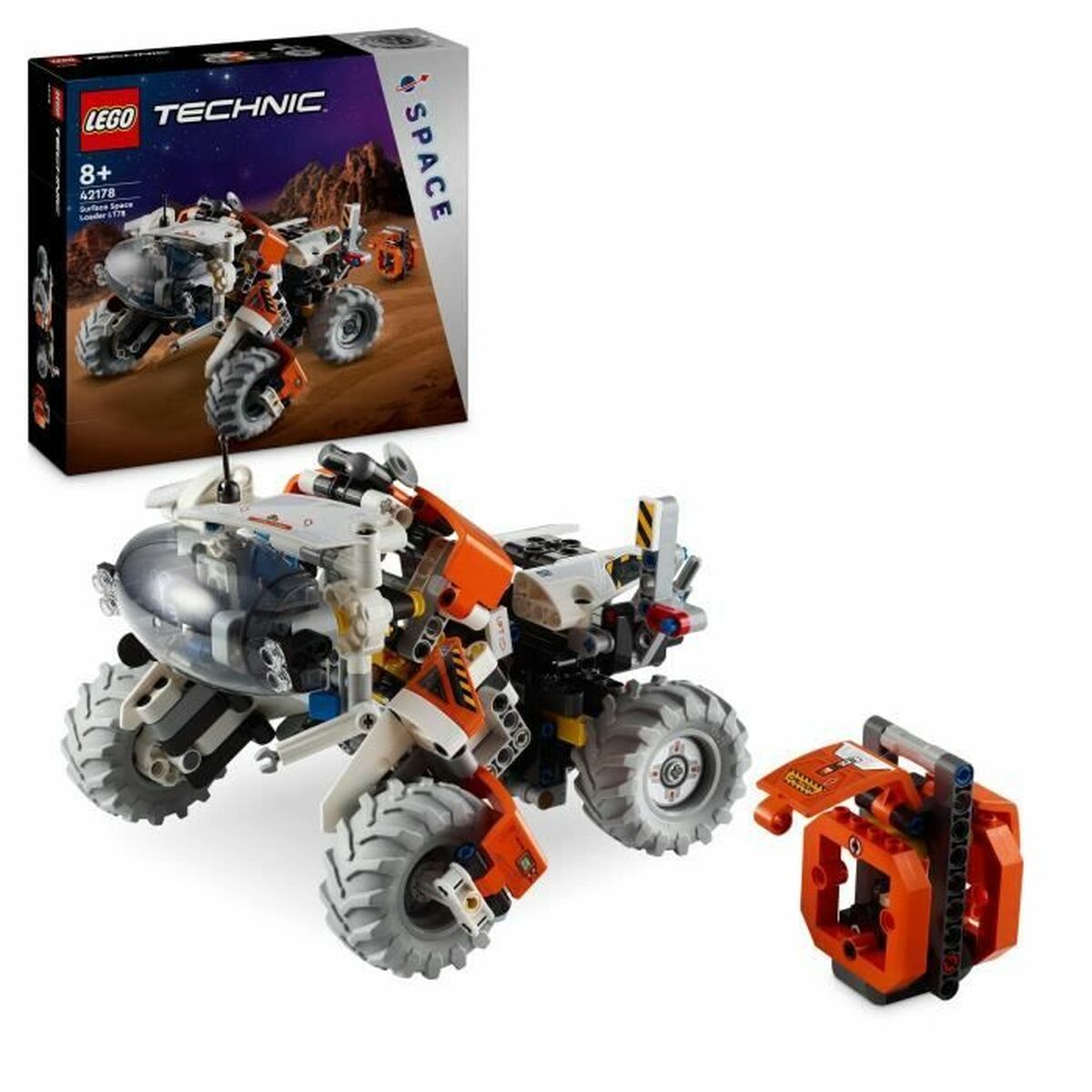 Construction set Lego Technic 42178 LT78 Surface Space Loader Plastic