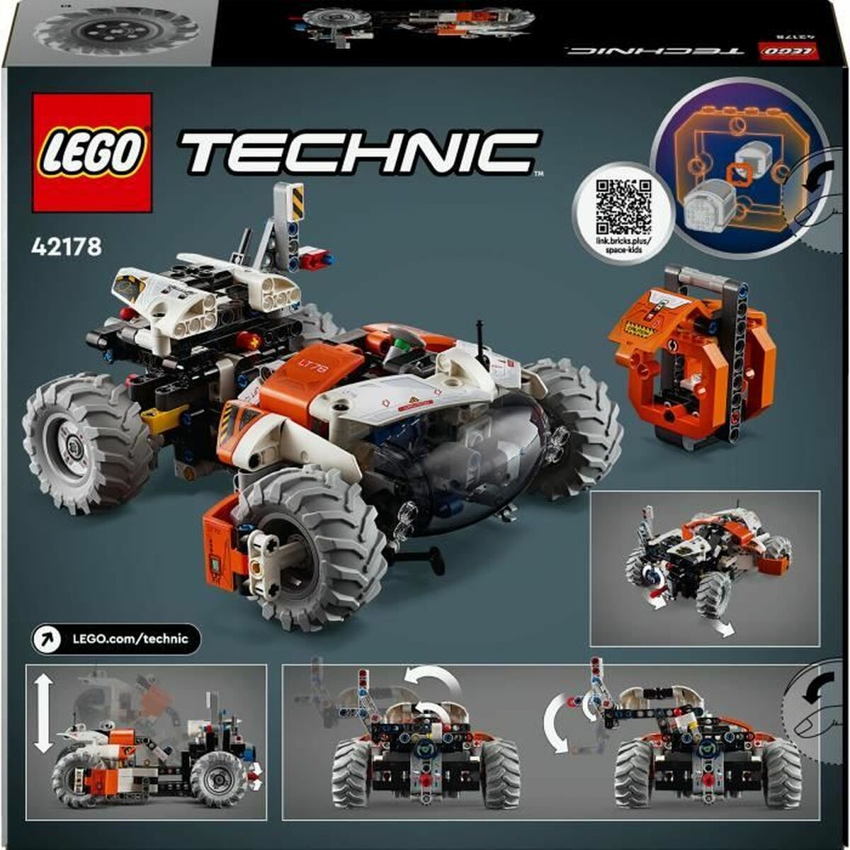 Construction set Lego Technic 42178 LT78 Surface Space Loader Plastic