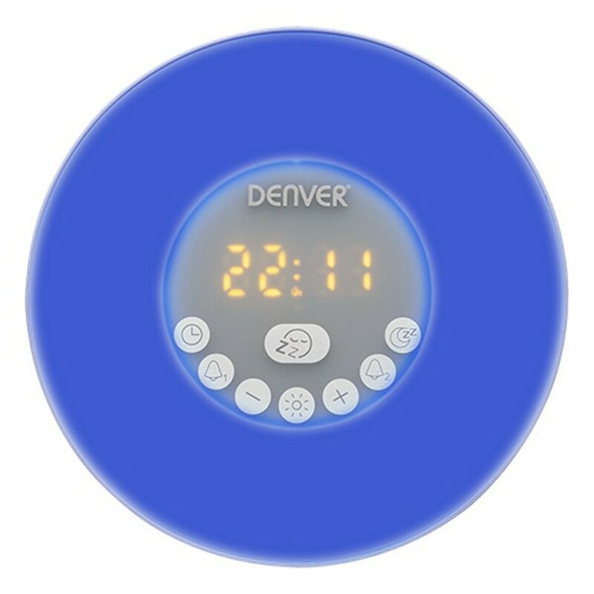 Clock-Radio Denver Electronics 111131010010 FM Bluetooth LED