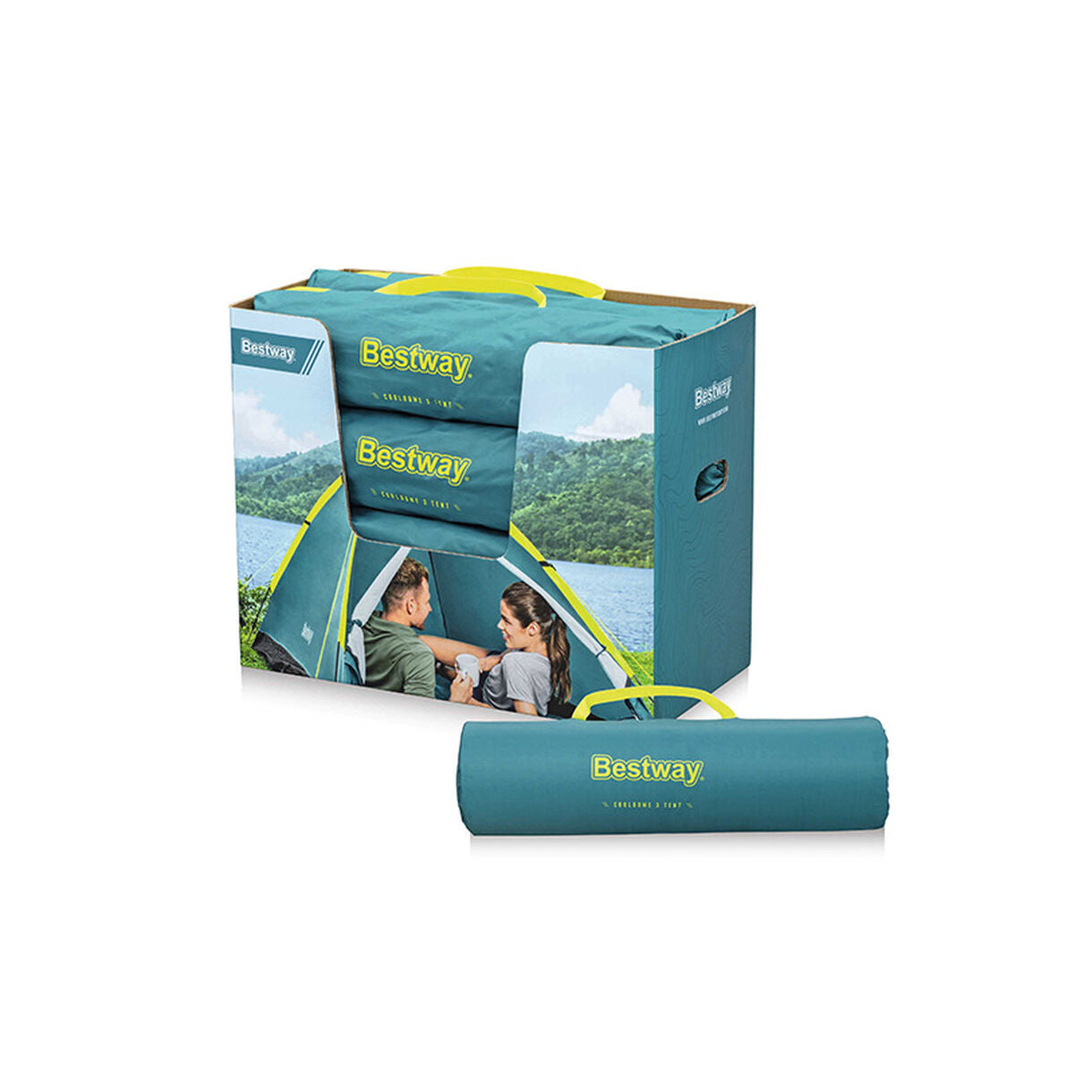 Bestway - Tent , Green 210 x 210 x 130 cm