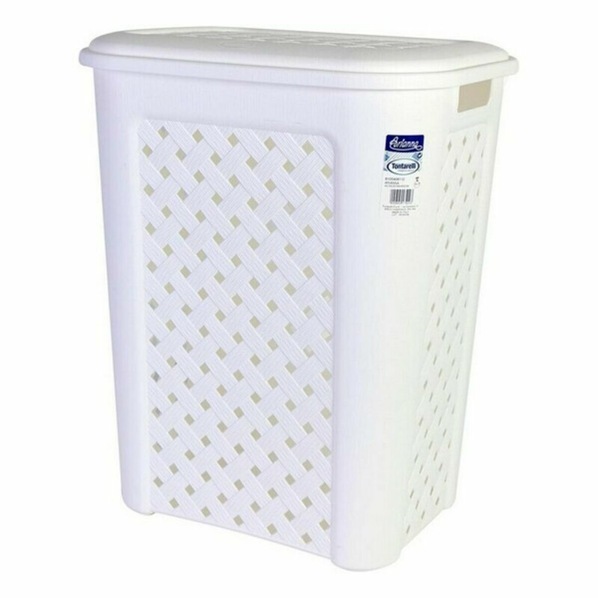 Wäschekorb Arianna Tontarelli 8105408_112 50 L Weiß 44 x 35 x 55 cm