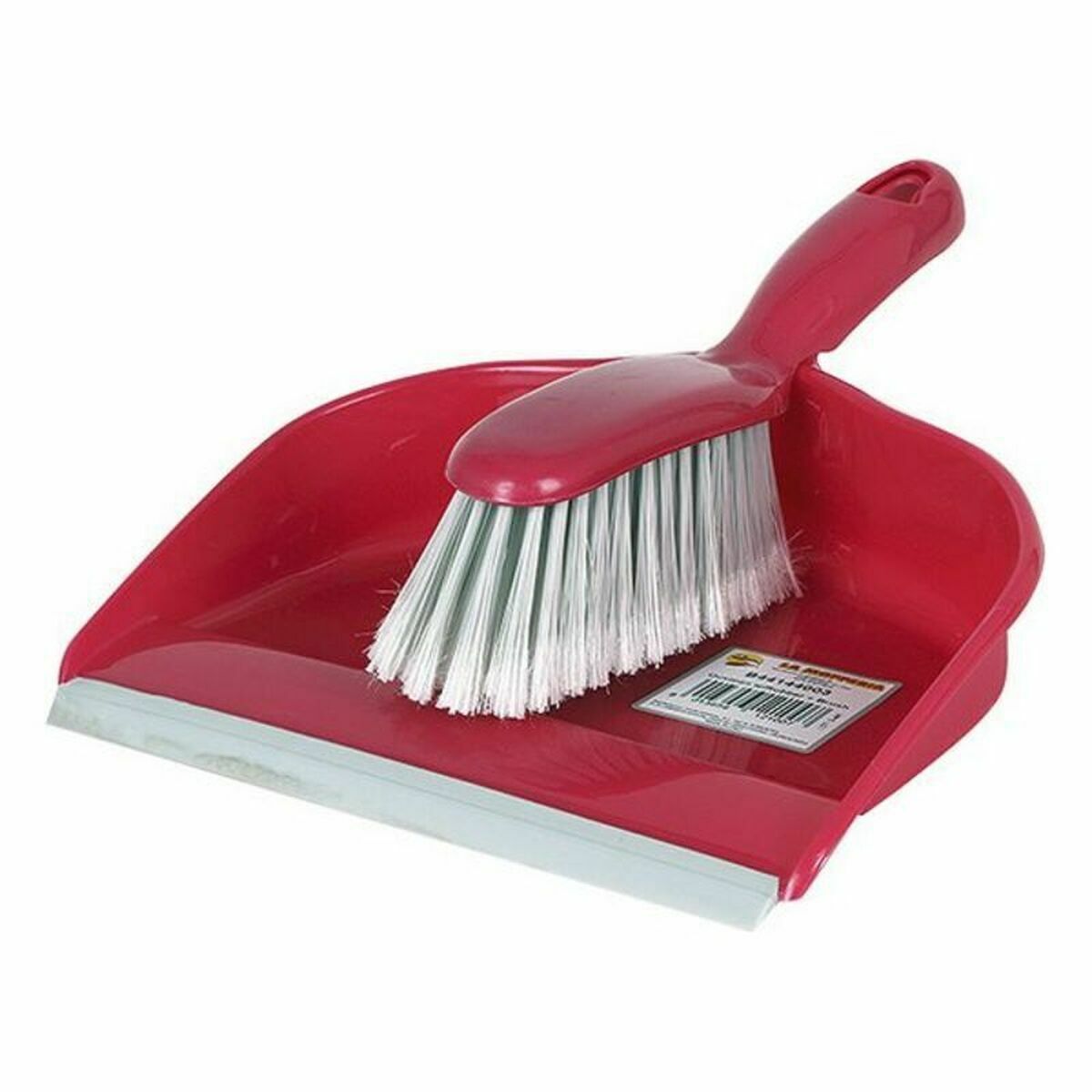 La Mopperia - Dustpan 39322 Brush Rubber 23 x 30,5 x 10 cm (24 Units) (23 x 30,5 x 10 cm)