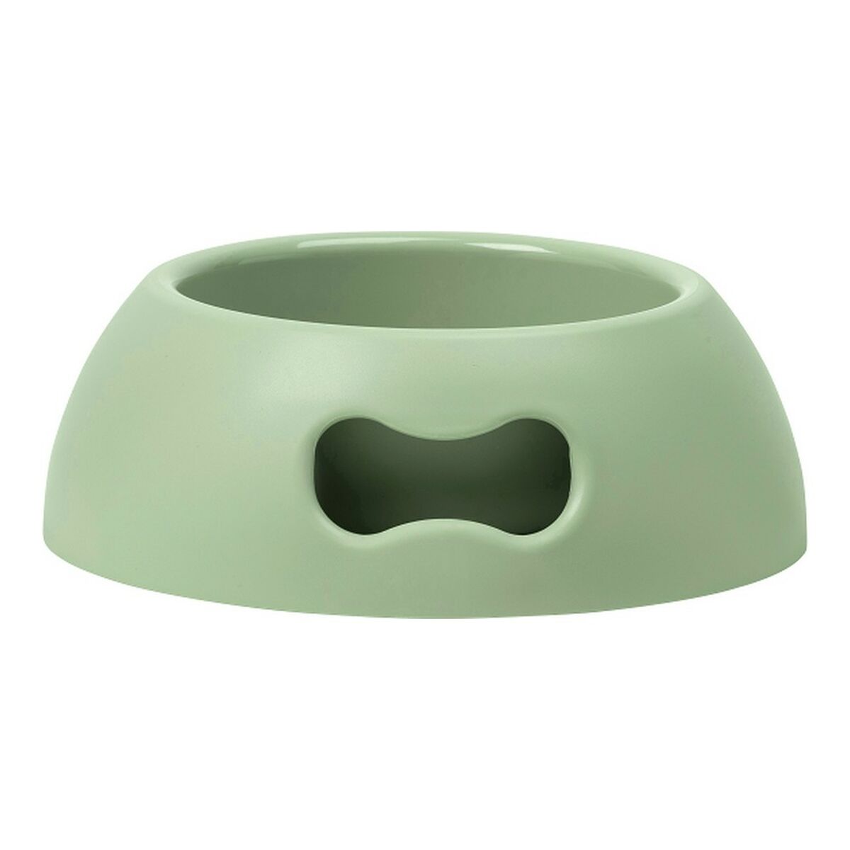 United Pets - Dog Feeder Pappy 1,1 L, Green polypropylene 24.5 cm