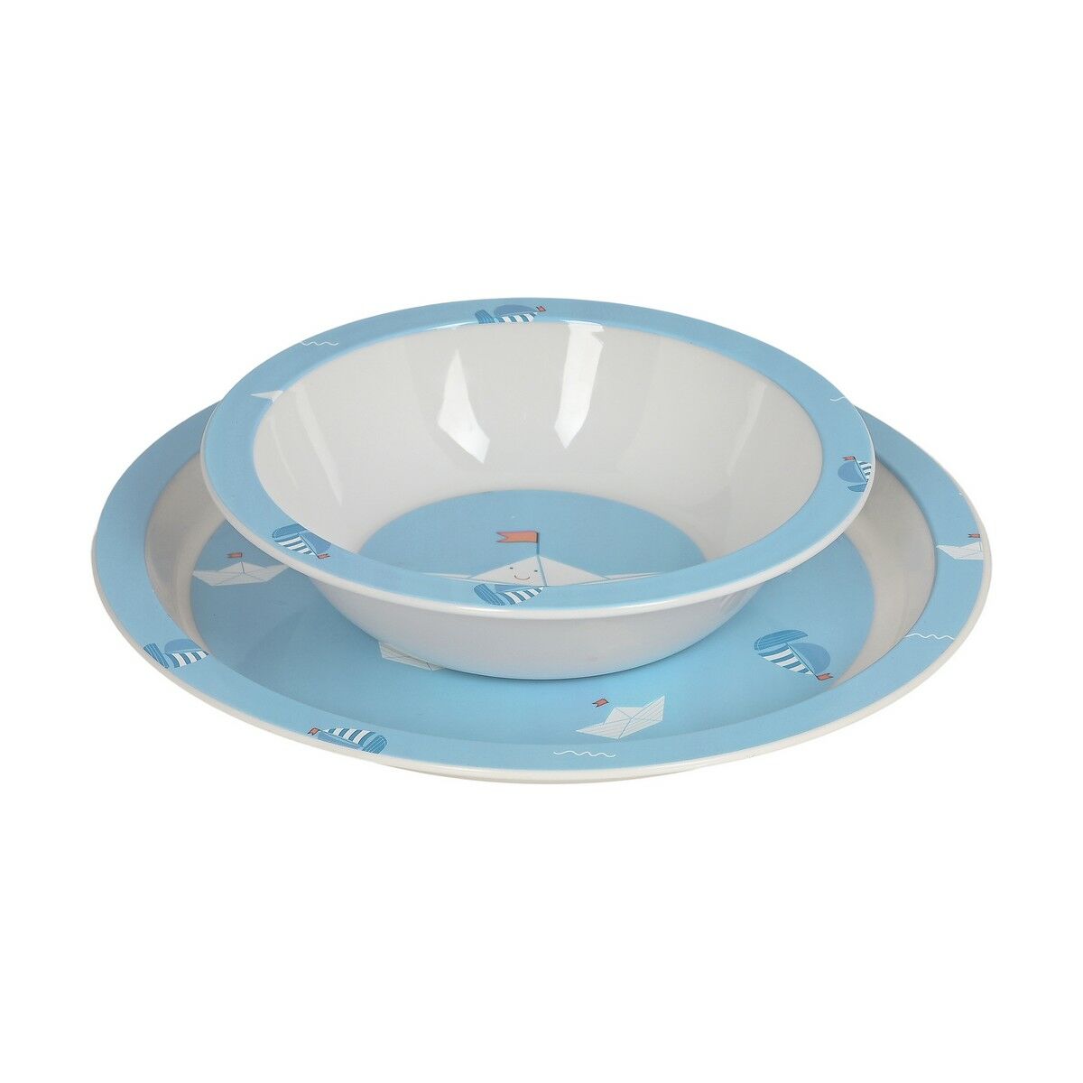 Safta - Children’s Dinner Set Ship Polyurethane (4 Pieces)