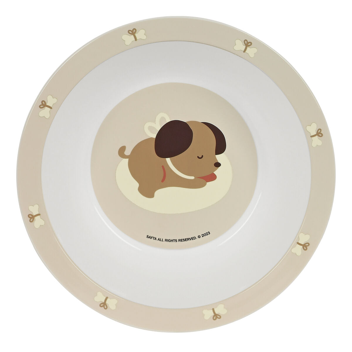 Safta - Dinnerware Set Puppy 22.5 x 26 x 5.5 cm (4 Pieces)