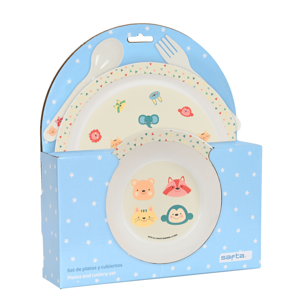 Safta - Children’s Dinner Set Cabecitas (4 Pieces)