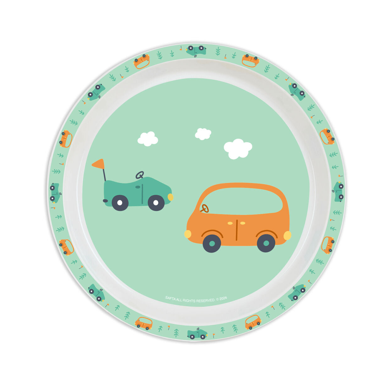 Safta - Children’s Dinner Set Cars (5 Pieces)