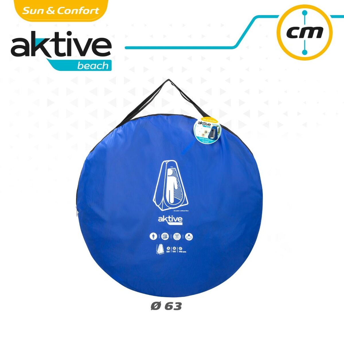 Tent Aktive 120 x 190 x 120 cm Blue