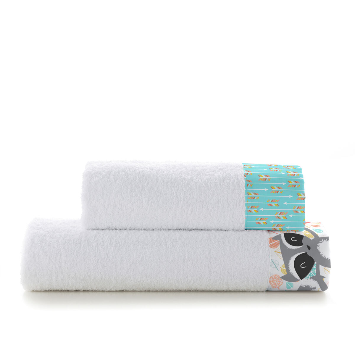 Towel set HappyFriday Moshi Moshi Fantasy Multicolour 2 Pieces