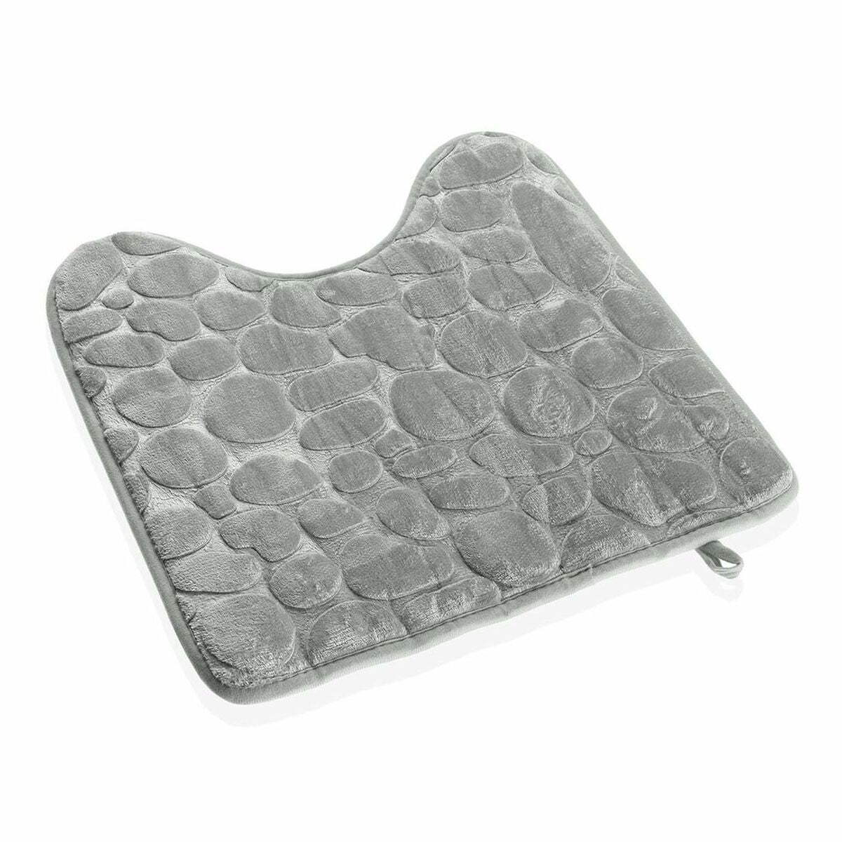 Versa - Bath rug, Grey Polyester (45 x 45 cm)