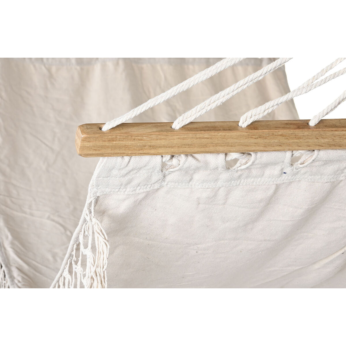 DKD Home Decor - Hammock, White Oak Fringe (280 x 100 x 5 cm)