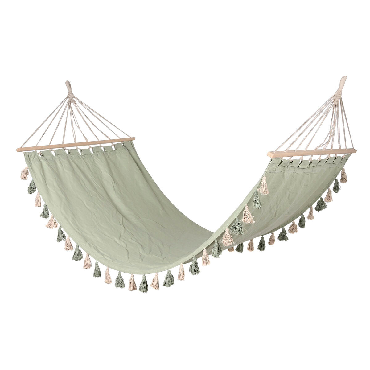 Home ESPRIT - Hanging Hammock , Green 200 x 100 x 5 cm