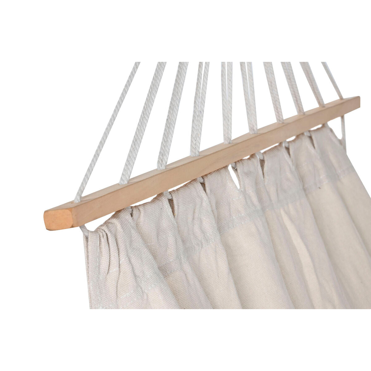 Home ESPRIT - Hanging Hammock, White, Fringe 200 x 100 x 5 cm