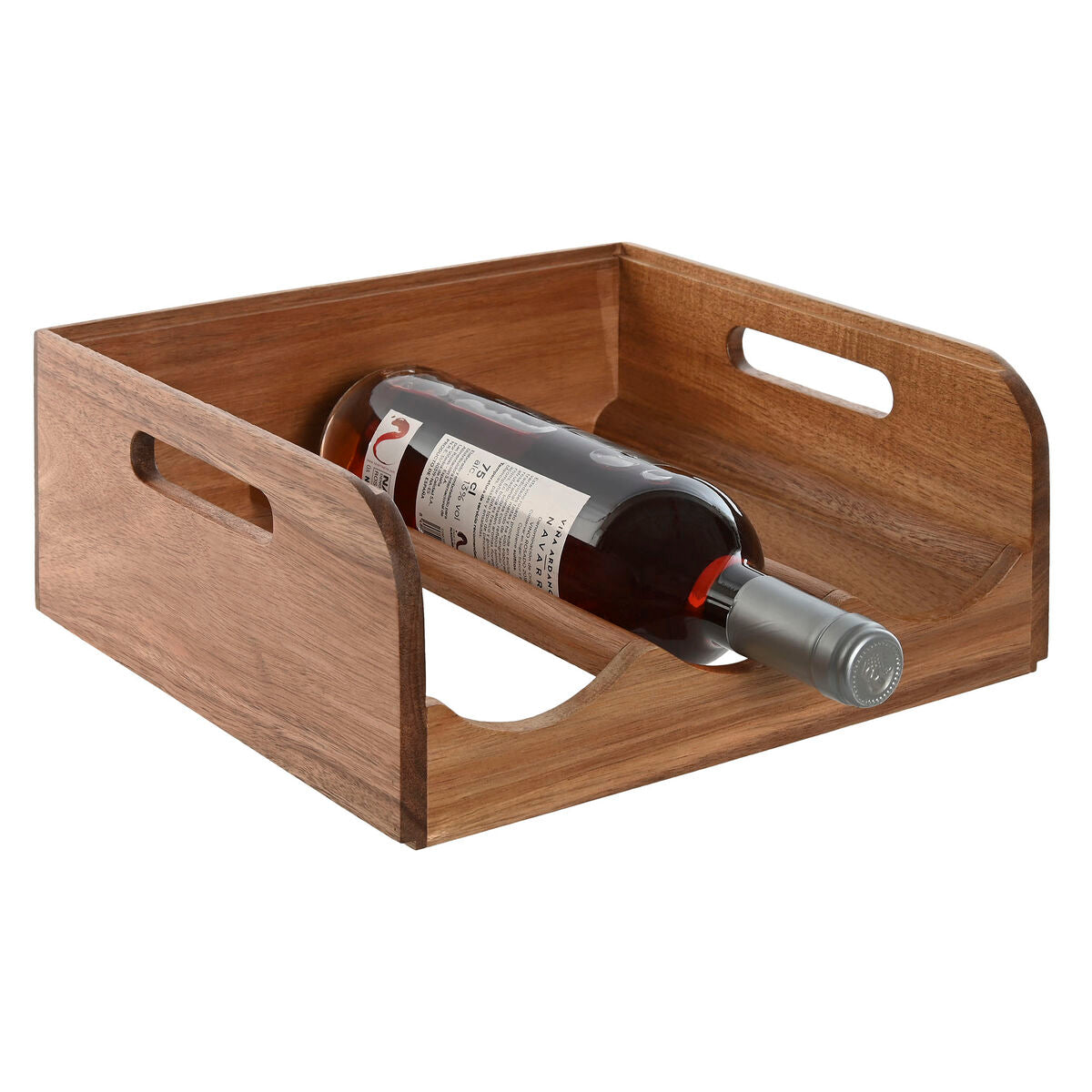 Bottle rack Home ESPRIT Natural 29 x 26 x 12 cm