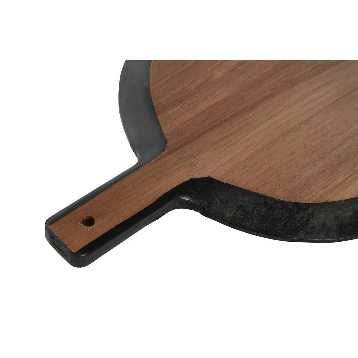 Cutting board Home ESPRIT Black Natural Board 38 x 28 x 1,8 cm