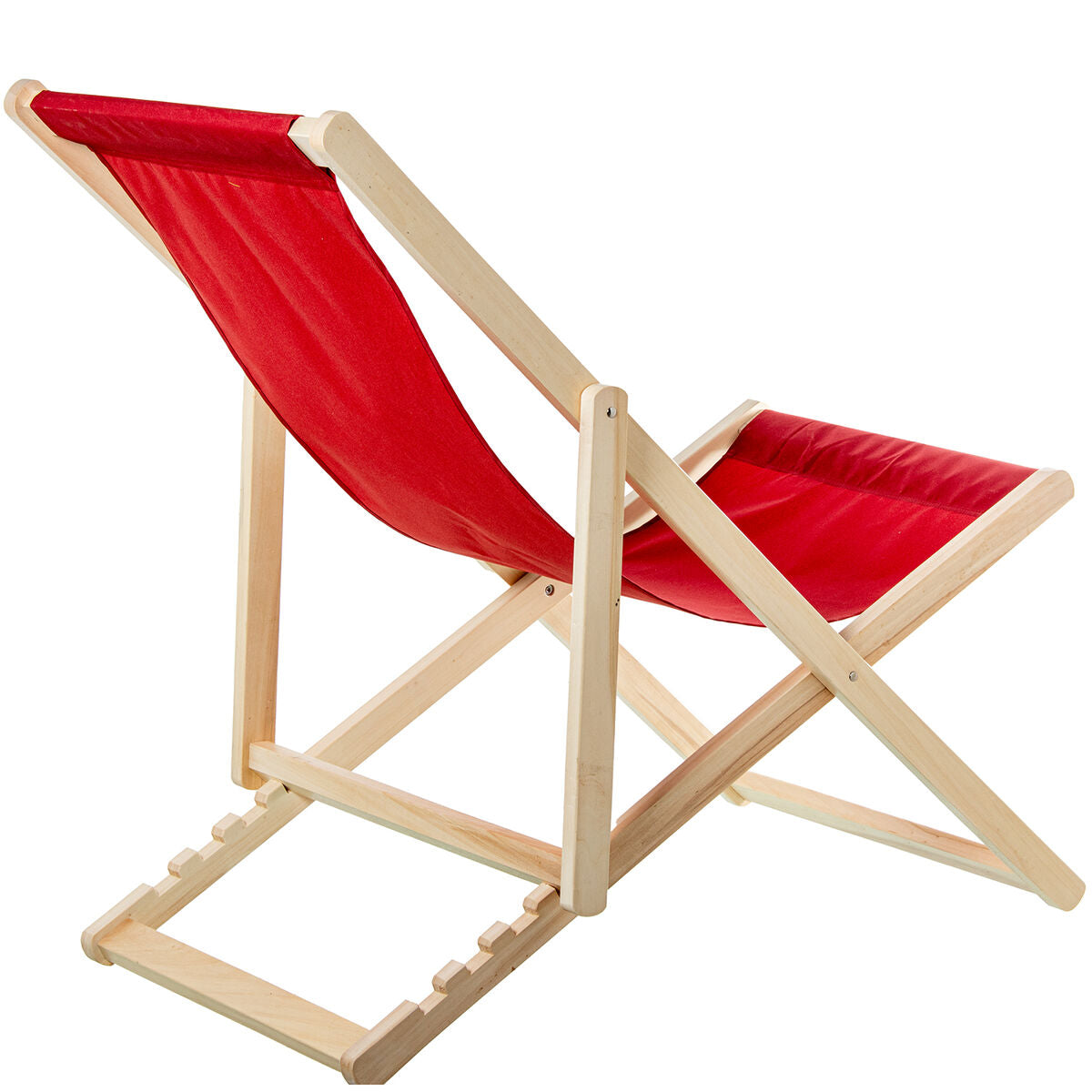 Alexandra House Living - Foldable hammock, White, Red 61 x 103 x 96 cm Cloth