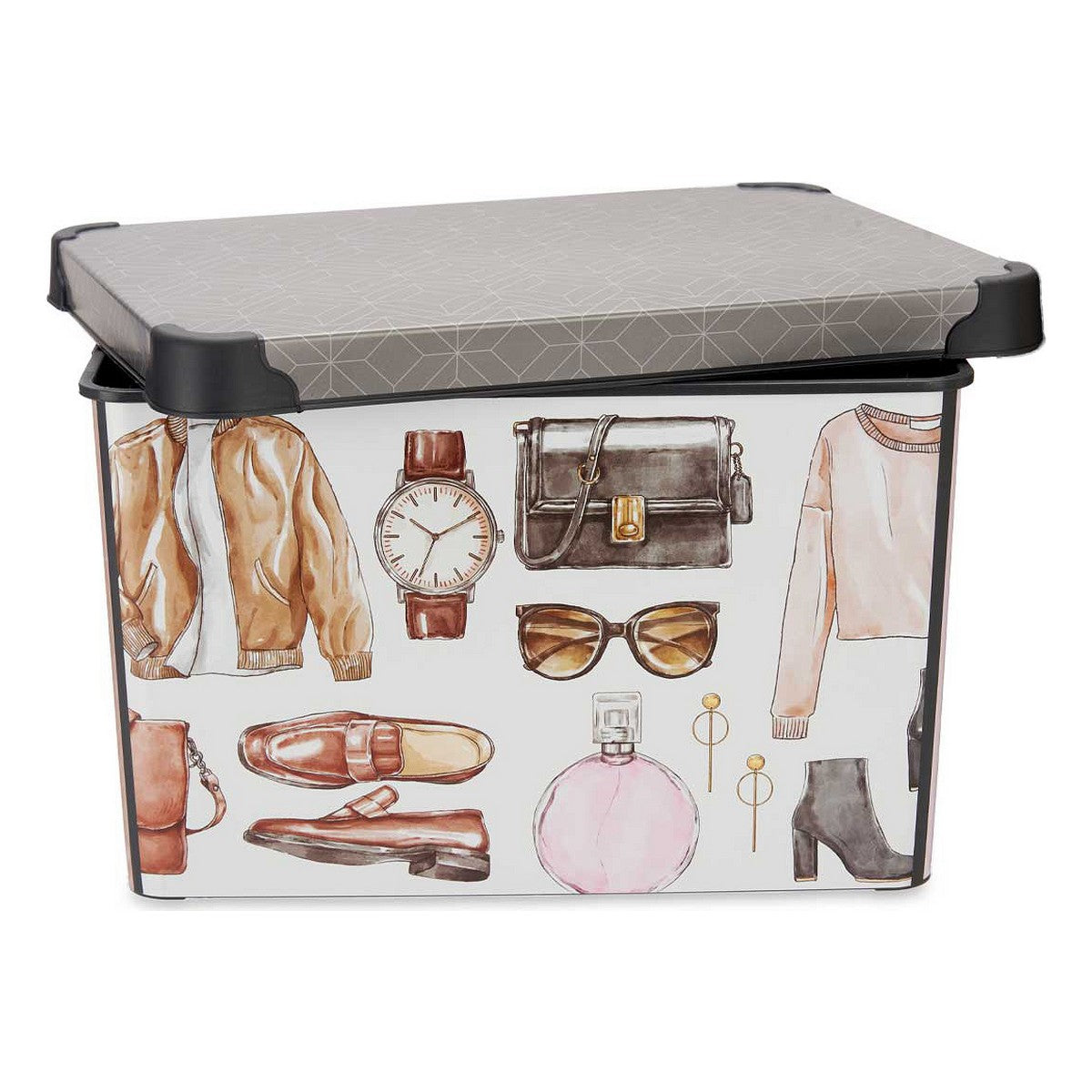 Storage Box Vintage With handles Vintage 17 L 27,5 x 22 x 36,5 cm