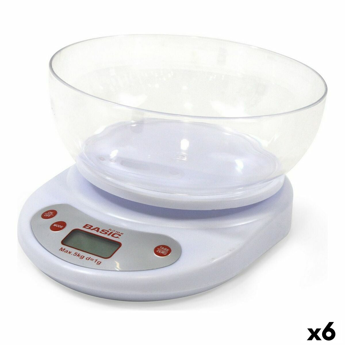 Basic Home - Digital Kitchen Scale (6 Units)