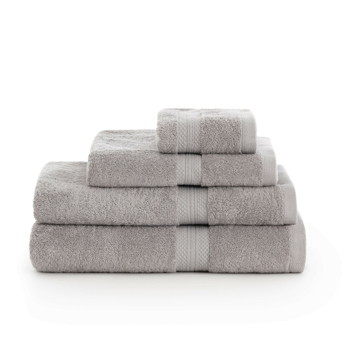 SG Hogar - Bath towel Terracota, Grey 50 x 100 cm 50 x 1 x 10 cm 2 Units