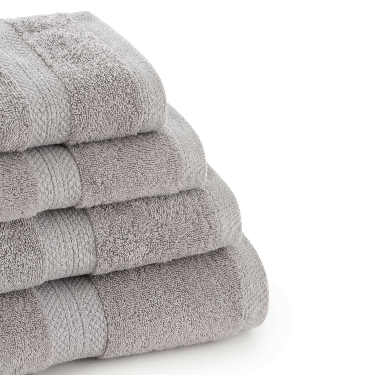 SG Hogar - Bath towel Terracota, Grey 50 x 100 cm 50 x 1 x 10 cm 2 Units