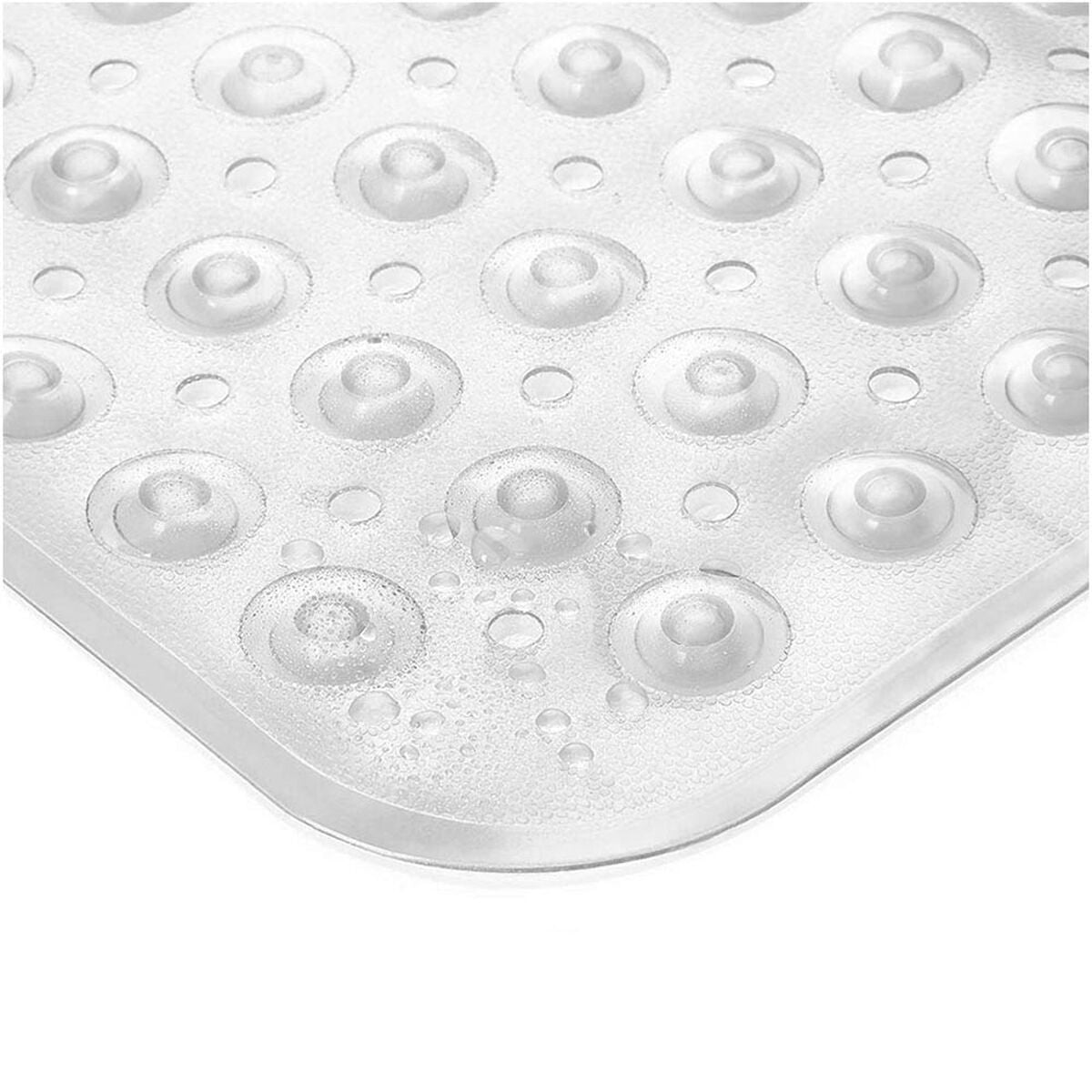 Exma - Non-slip Shower Mat Transparent PVC 100 x 40 cm