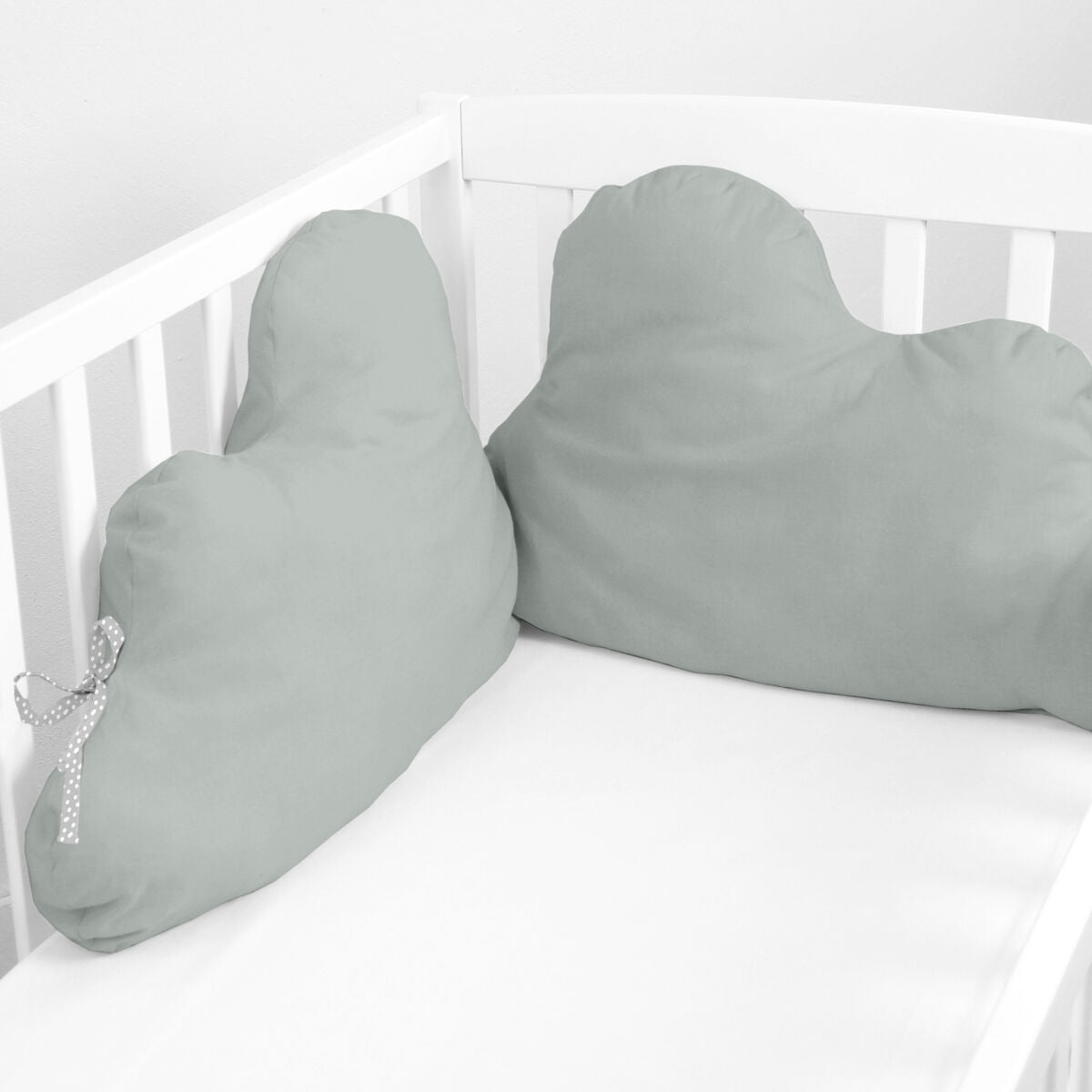 Cot protector HappyFriday BASIC KIDS Grey 40 x 10 x 60 cm