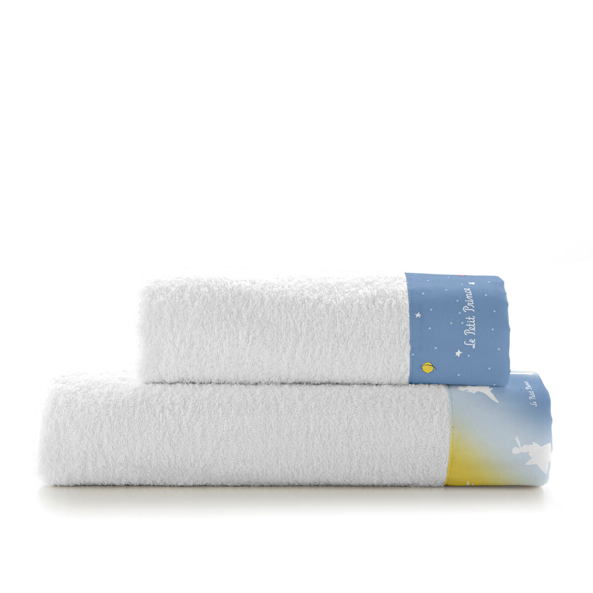 Towel set HappyFriday Le Petit Prince Univers Multicolour 2 Pieces