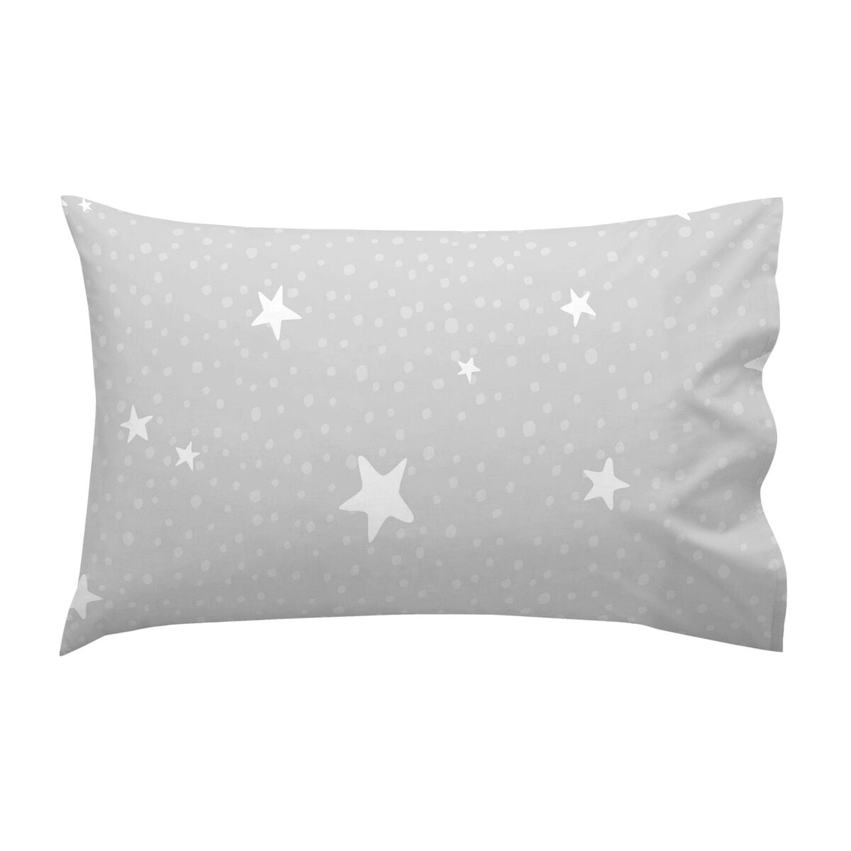 Bedding set HappyFriday Basic Kids Little star Grey Baby Crib 2 Pieces