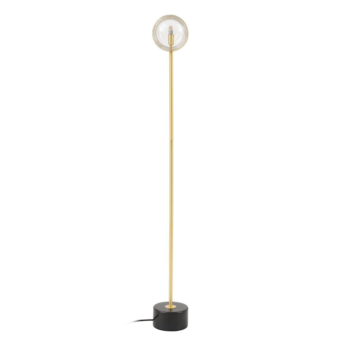 Floor Lamp 15 x 15 x 130 cm Crystal Golden Iron