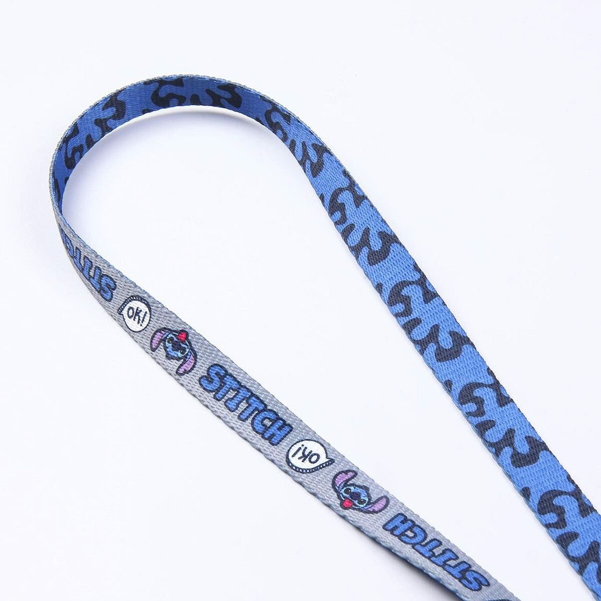 Dog Lead Stitch Grey Blue M