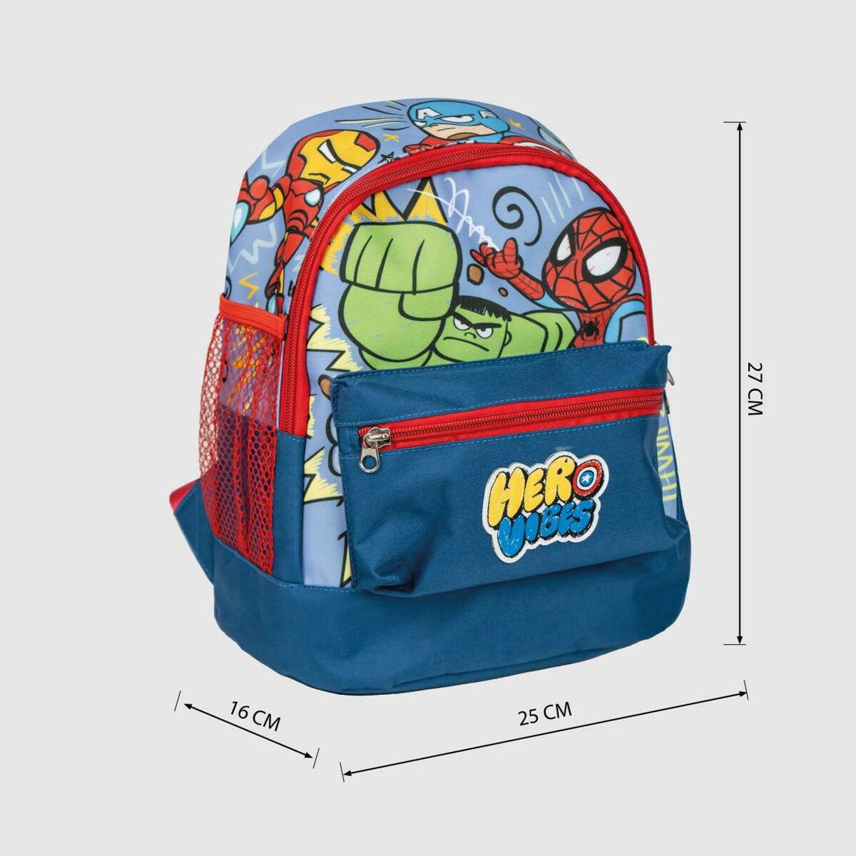 The Avengers - Hiking Backpack Children's 25 x 27 x 16 cm, Blue