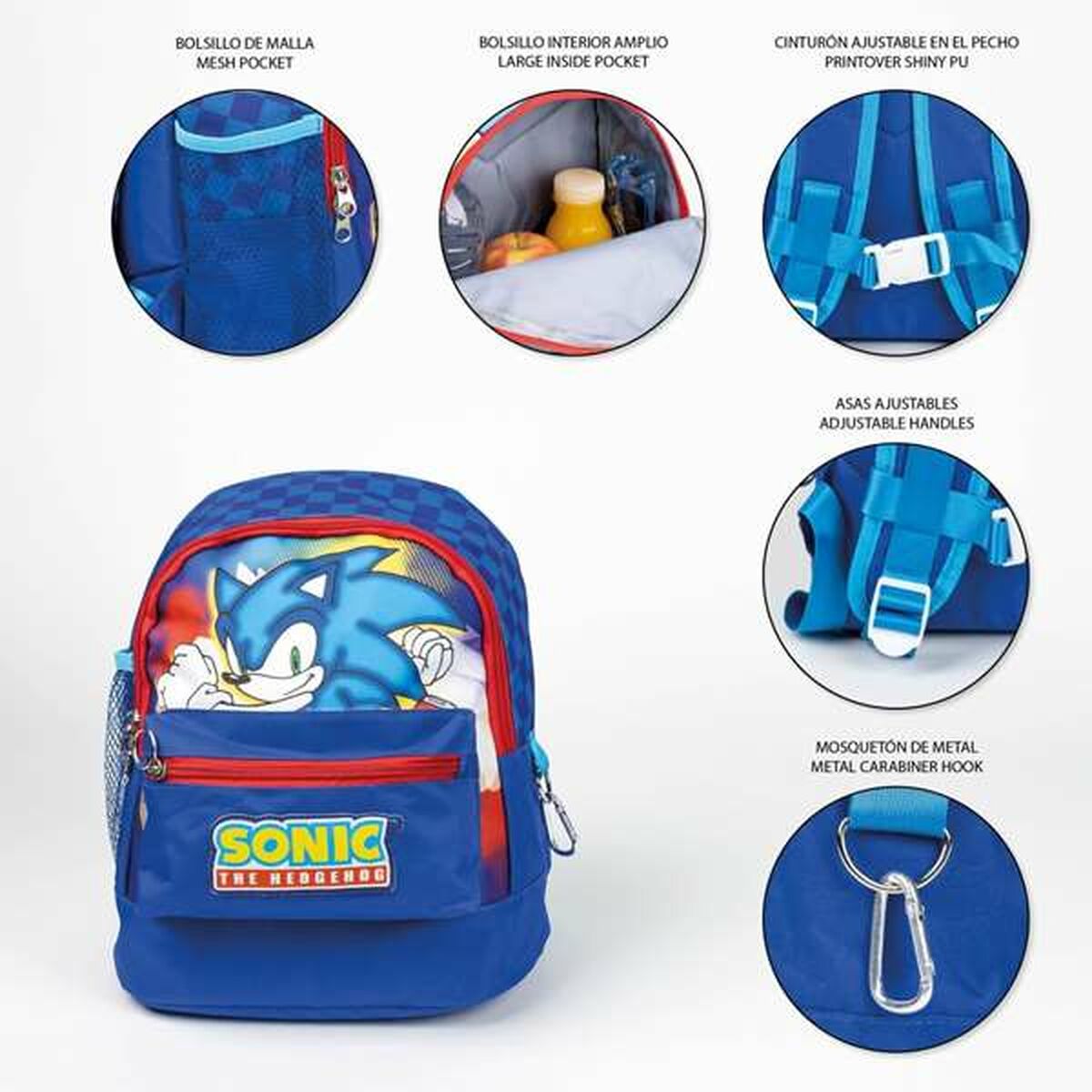 Hiking Backpack Sonic 25 x 27 x 16 cm Children's