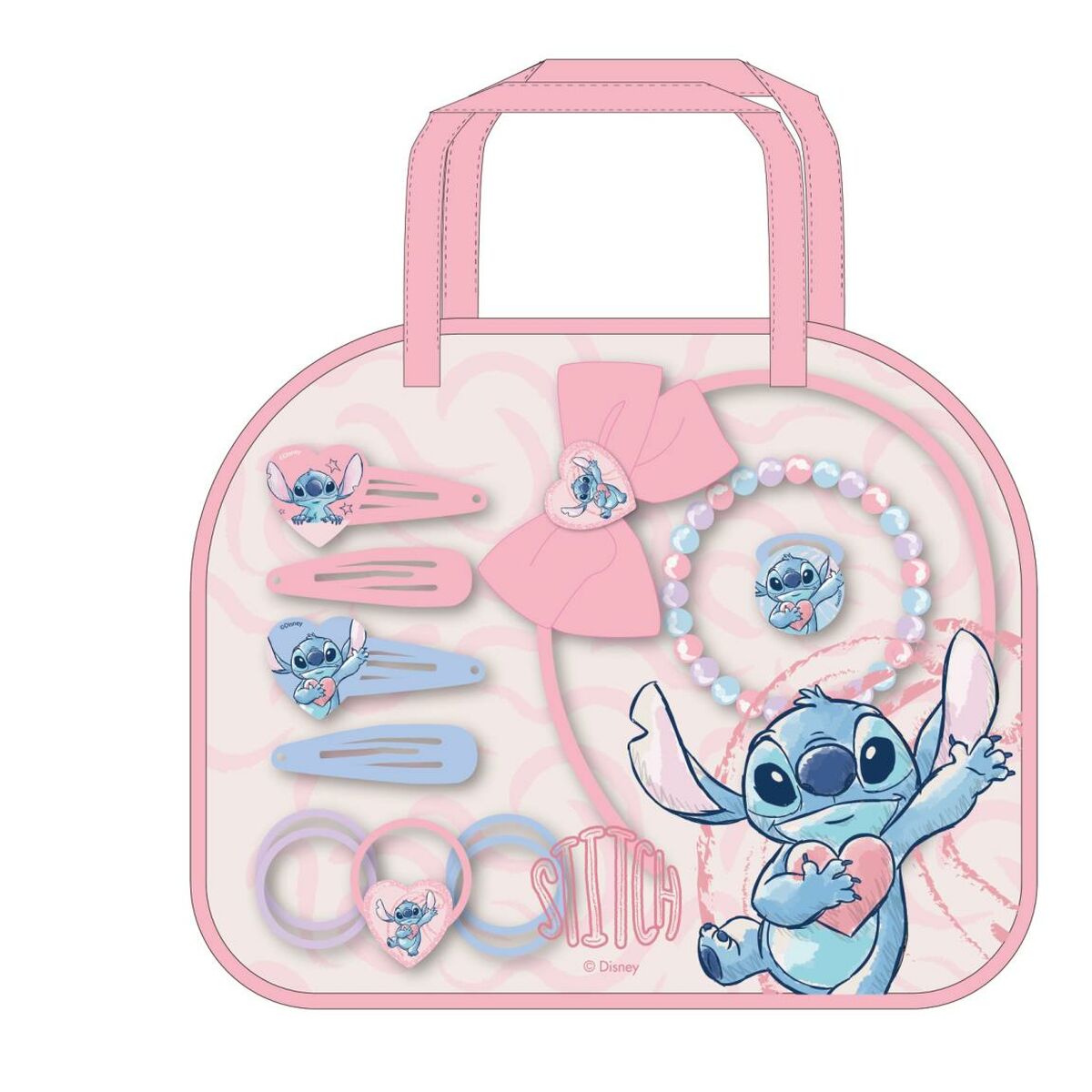 Cool Bag Stitch Pink Multi-composition