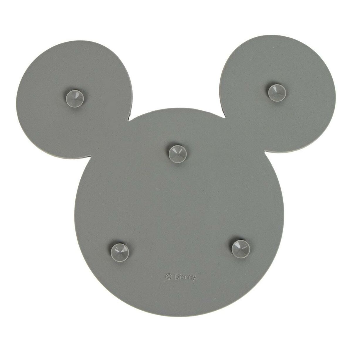 Mickey Mouse - Dog Feeder, Grey Silicone 28 x 15 x 1,5 cm