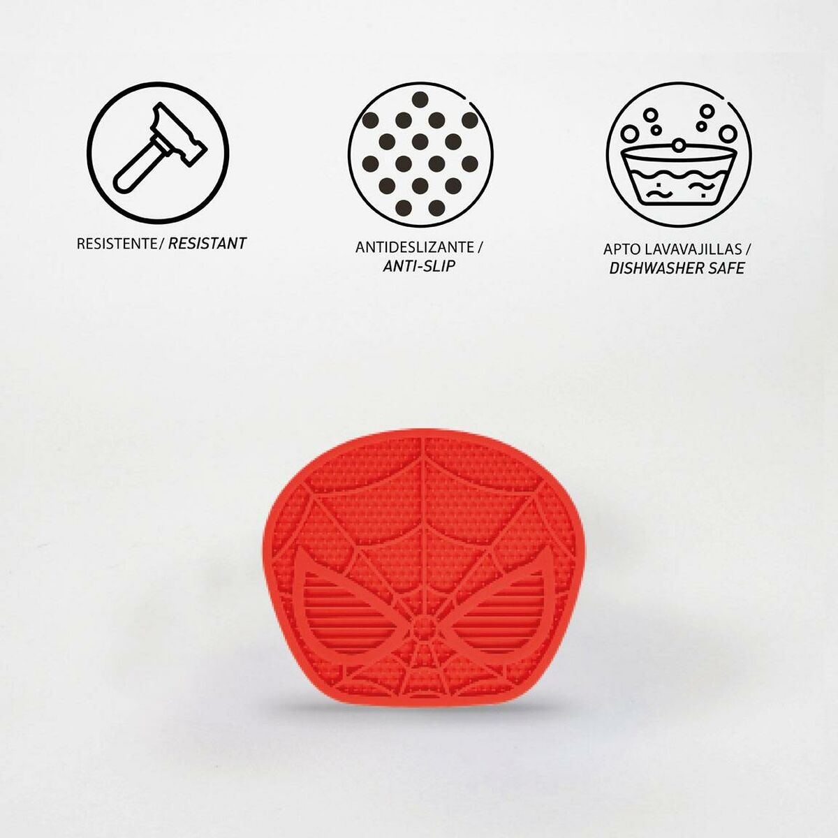 Spider-Man - Dog Feeder, Red Silicone 28 x 15 x 1,5 cm