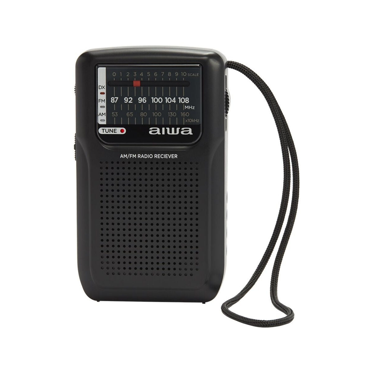 Radio Aiwa Black AM/FM tunier