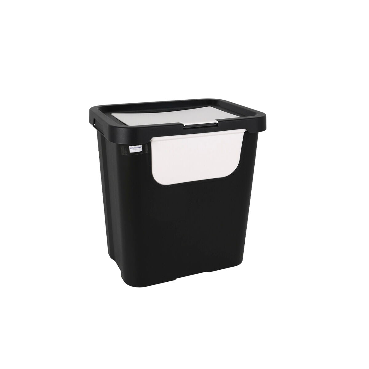 Recycling Waste Bin Tontarelli Moda double White (6 Units) 24 L