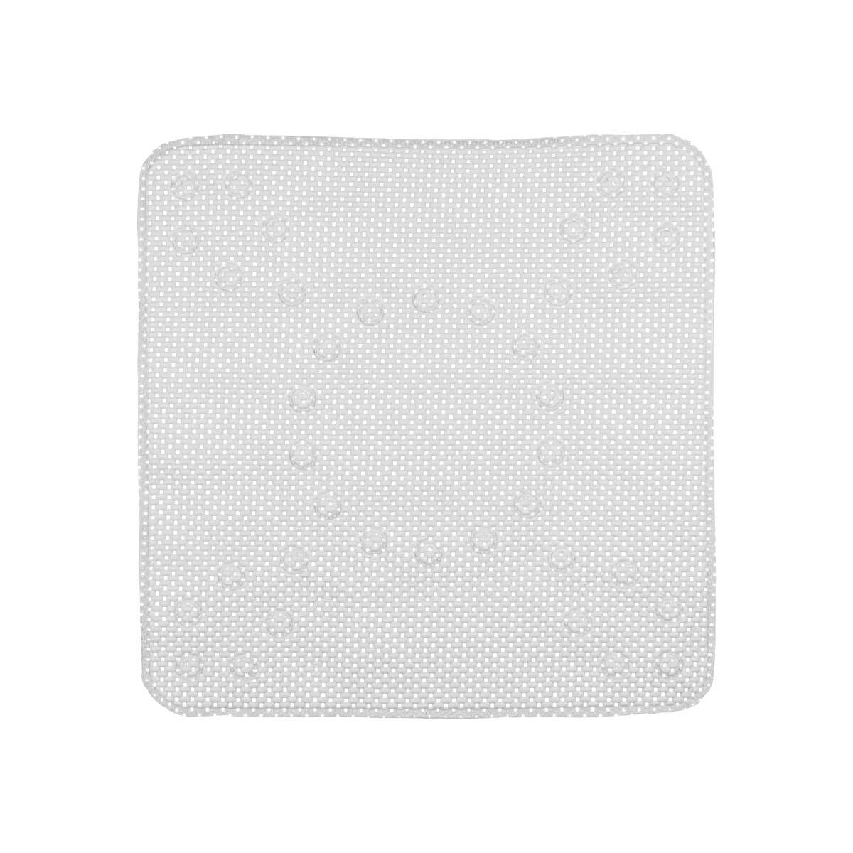 Berilo - Non-slip Shower Mat, Grey PVC 53 x 52,5 x 1 cm (6 Units)