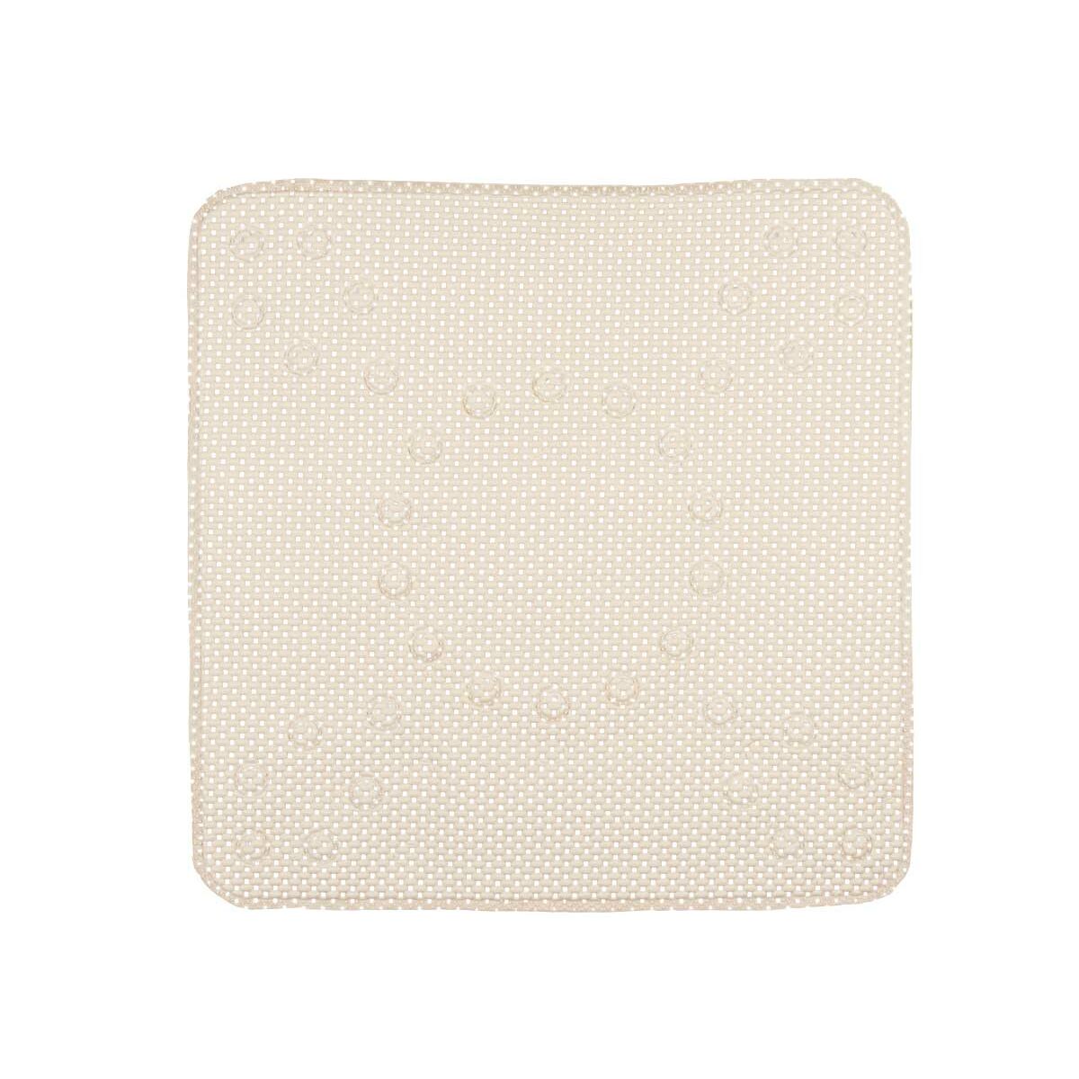 Berilo - Non-slip Shower Mat Beige PVC 53 x 52,5 x 1 cm (6 Units)