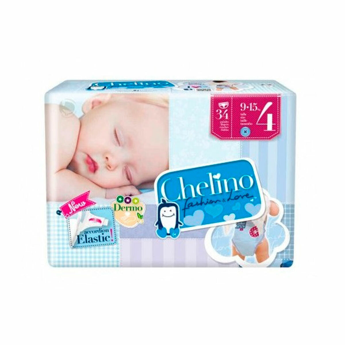 Chelino - Disposable nappies 3602484 (6 Units) (34 uds)