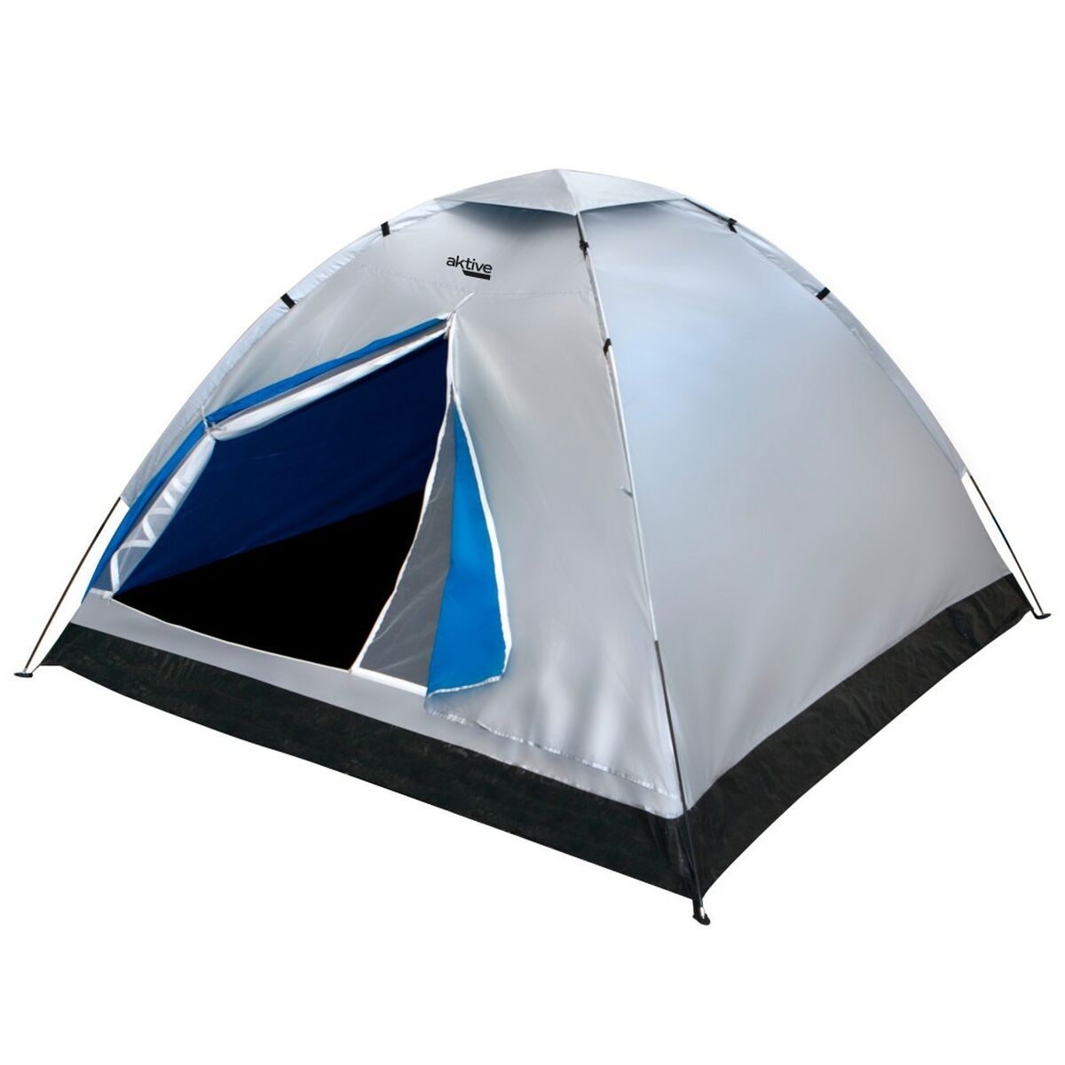 Aktive - Tent 4 persons 205 x 130 x 205 cm (2 Units)