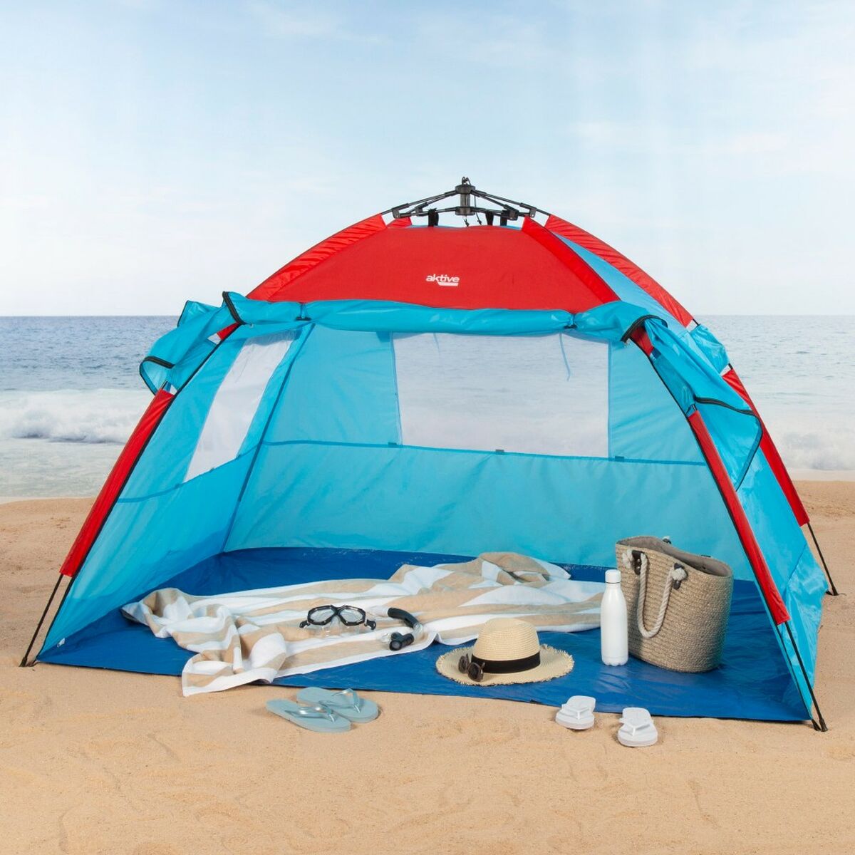 Aktive - Beach Tent Polyester 213 x 120 x 133 cm