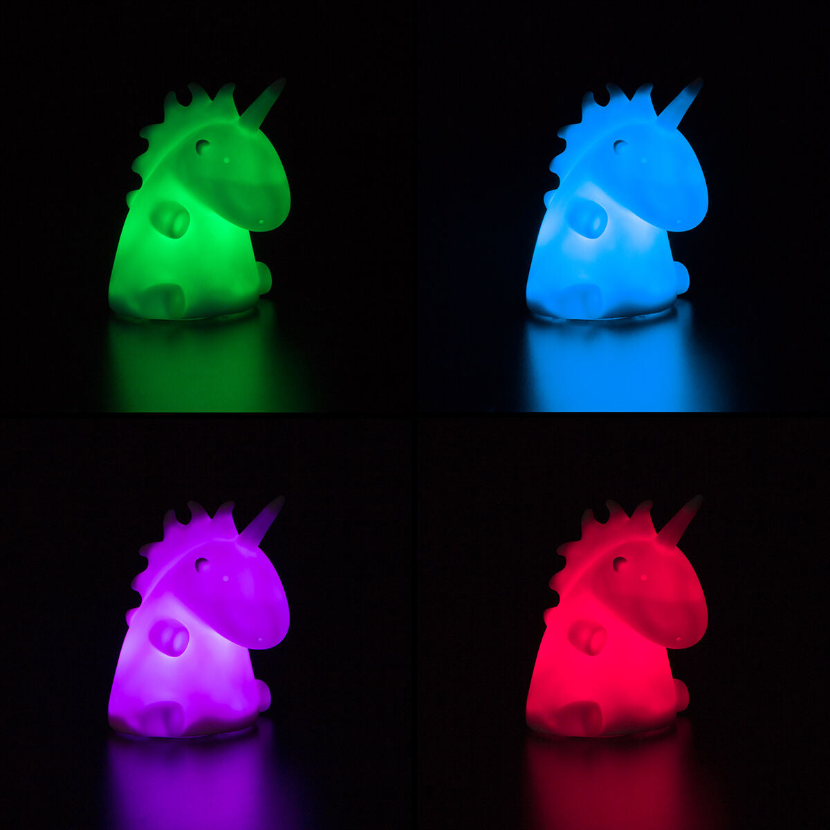 InnovaGoods - Multicolour Unicorn Lamp LEDicorn 