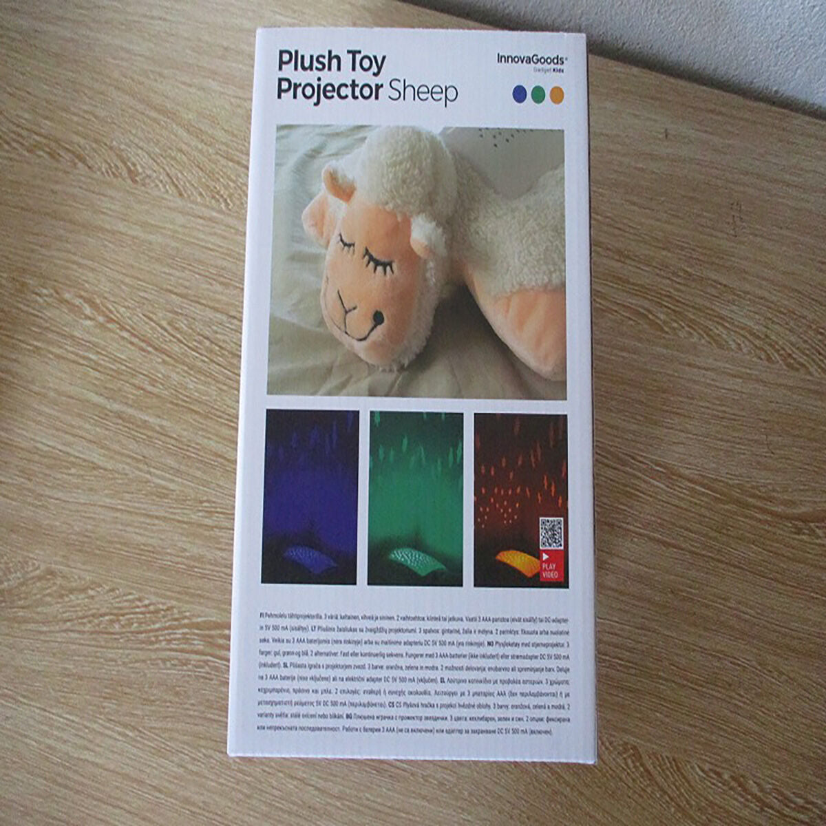 Plush Toy Projector Sheep InnovaGoods