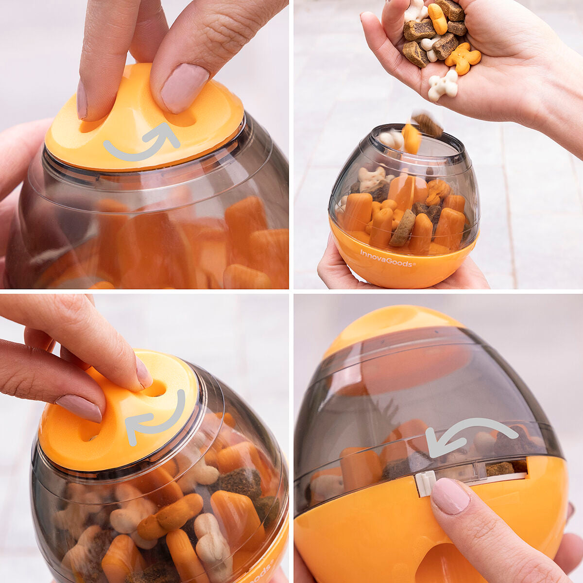 2-In-1 Treat Dispenser Toy for Pets Petyt InnovaGoods